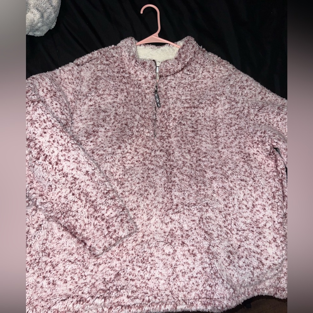 Sherpa Fleece 1/4 Zip Pullover